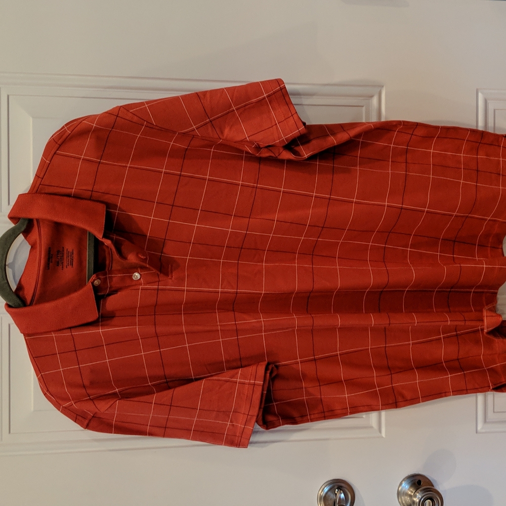 Van Heusen Men's Orange Polo